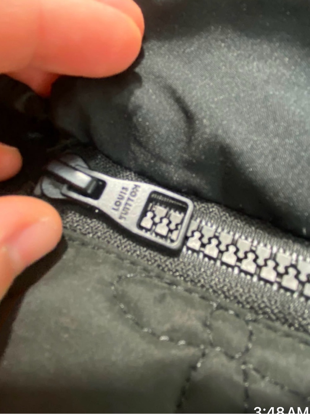 Louis Vuitton Black Quilted Monogram Bomber Jacket - Picture 3 of 8